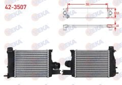 TURBO RADYATORU (INTERCOOLER) RENAULT SYMBOL III (JZ0/1) 1.5 DCI 2012-  - 42-3507