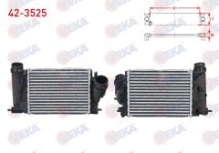 TURBO RADYATORU (INTERCOOLER) RENAULT MEGANE IV 1.6 DCI 2016-/ TALISMAN - ESPACE V 1.6 DCI 2015-  - 42-3525