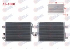 KLIMA RADYATORU FIAT ALBEA 1.2i 2003-2007	 -  43-1800