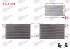 KLIMA RADYATORU FIAT DOBLO (119,223) 1.9 D M-T 2001-2010  -  43-1803