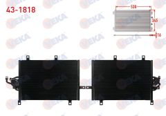 KLIMA RADYATORU FIAT TEMPRA 1.4i 1992-1999   -  43-1818