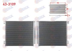 KLIMA RADYATORU NISSAN QASHQAI (J11) 1.5 DCI 2014-   -  43-3109