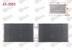 KLIMA RADYATORU RENAULT MEGANE II (BM0/1,CM0/1) 1.5 DCI A-T/M-T 2002-2008  - 43-3503