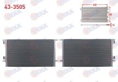 KLIMA RADYATORU RENAULT LAGUNA I (B56,556) 1.6i M-T 1993-2001  -  43-3505