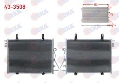 KLIMA RADYATORU RENAULT CLIO SYMBOL 1.2 M-T 1998-2005  -  43-3508