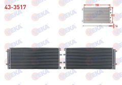 KLIMA RADYATORU RENAULT MASTER III (FV) 2.3 DCI 2010-   -  43-3517