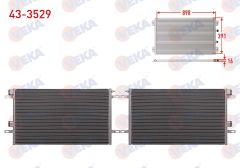 KLIMA RADYATORU RENAULT LAGUNA II (BG0/1) 1.6i 16v 2001-2007  -  43-3529