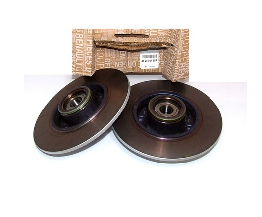 ARKA FREN AYNASI (RULMANLI) RENAULT MEGANE III 09>15 SCENIC III 09>15 GRAND SCÉNIC III 09>15 (260x8x86.2) 5 DELİK - MAIS 432002188R