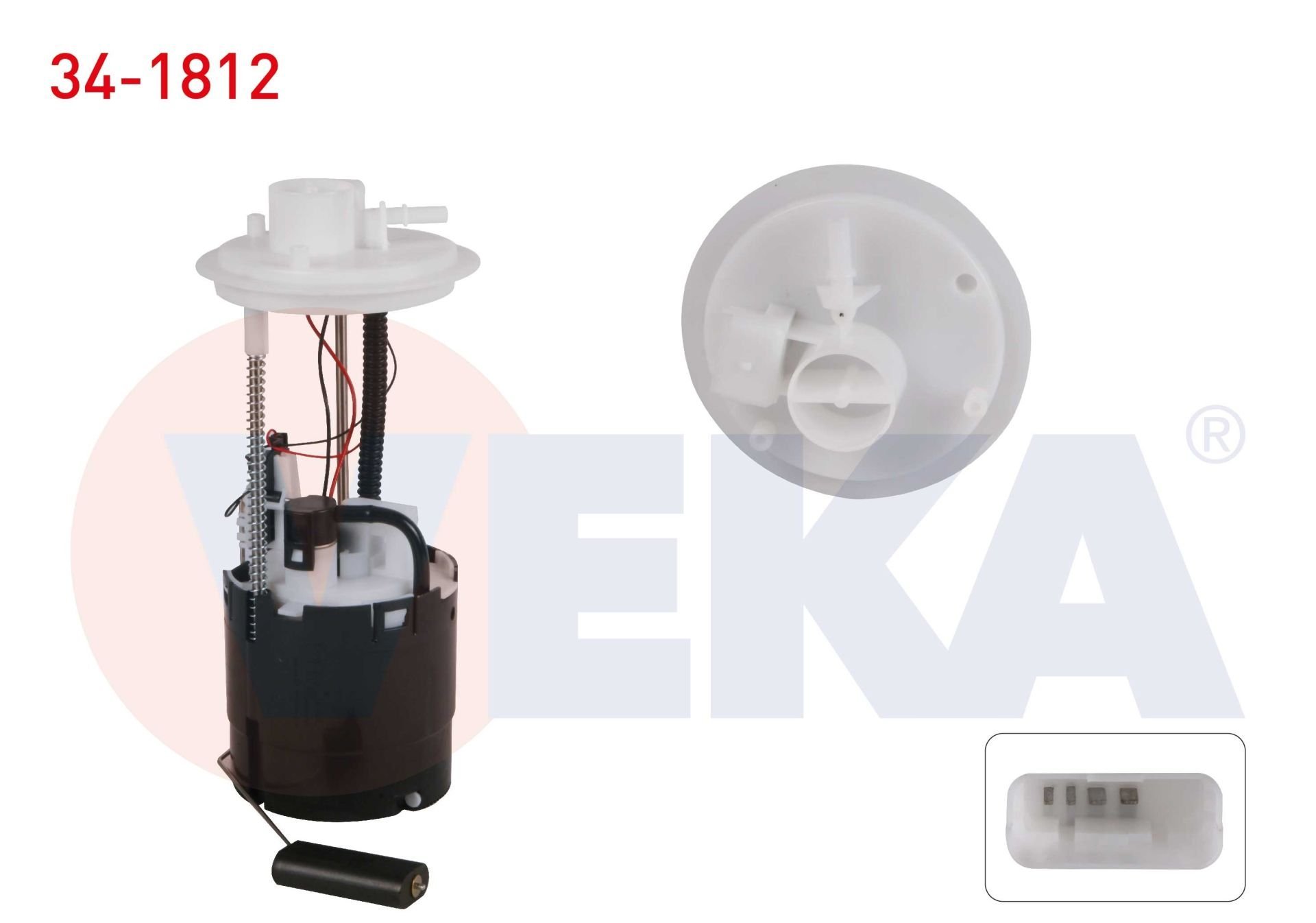 YAKIT DEPO SAMANDIRASI 3.5 BAR FIAT DOBLO (119,223) 1.2i 2001-2010 / DOBLO (119,223) 1.6 2001-2010 - 34-1812