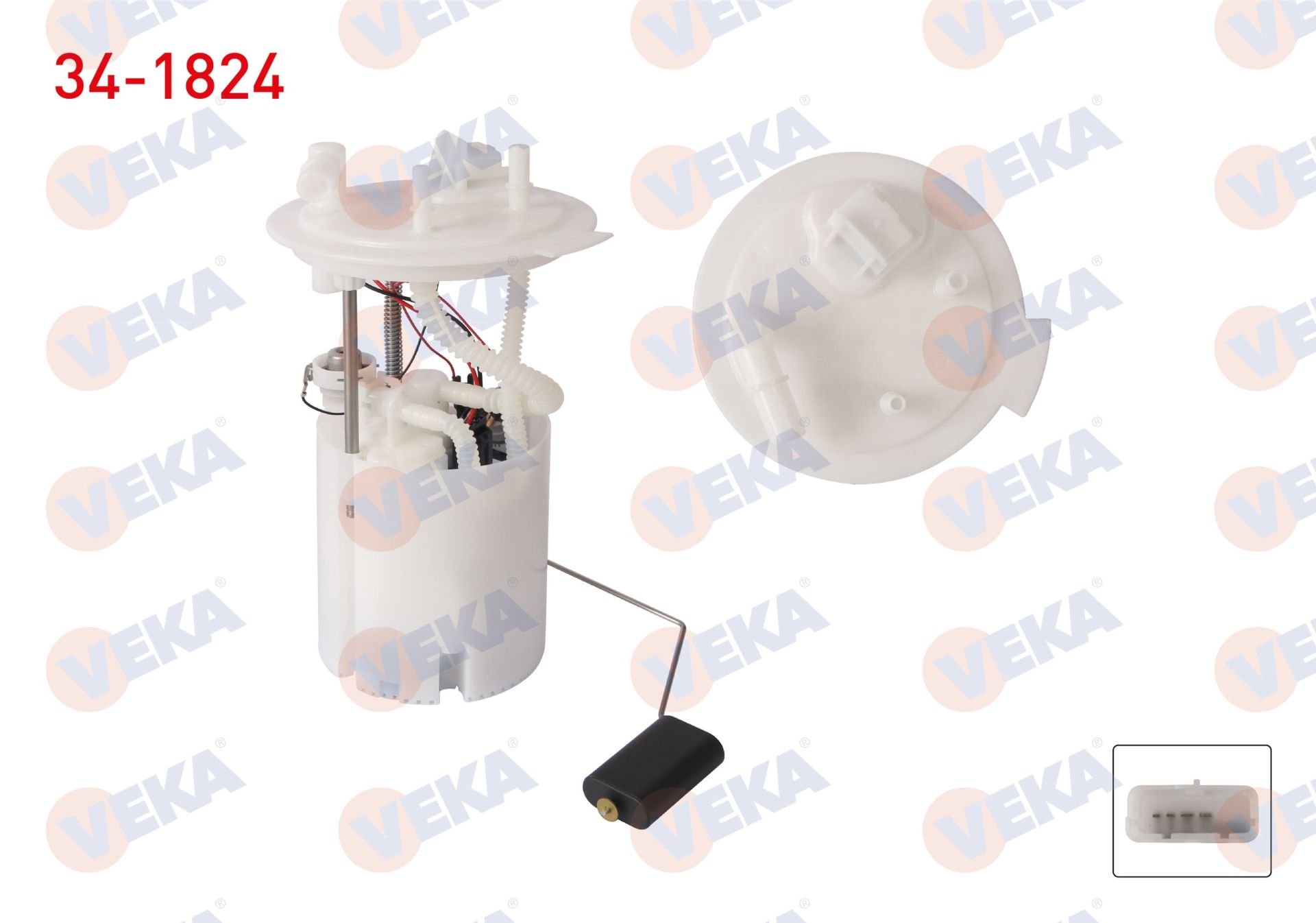 YAKIT DEPO SAMANDIRASI 3 BAR FIAT EGEA 1.4 2015-   34-1824