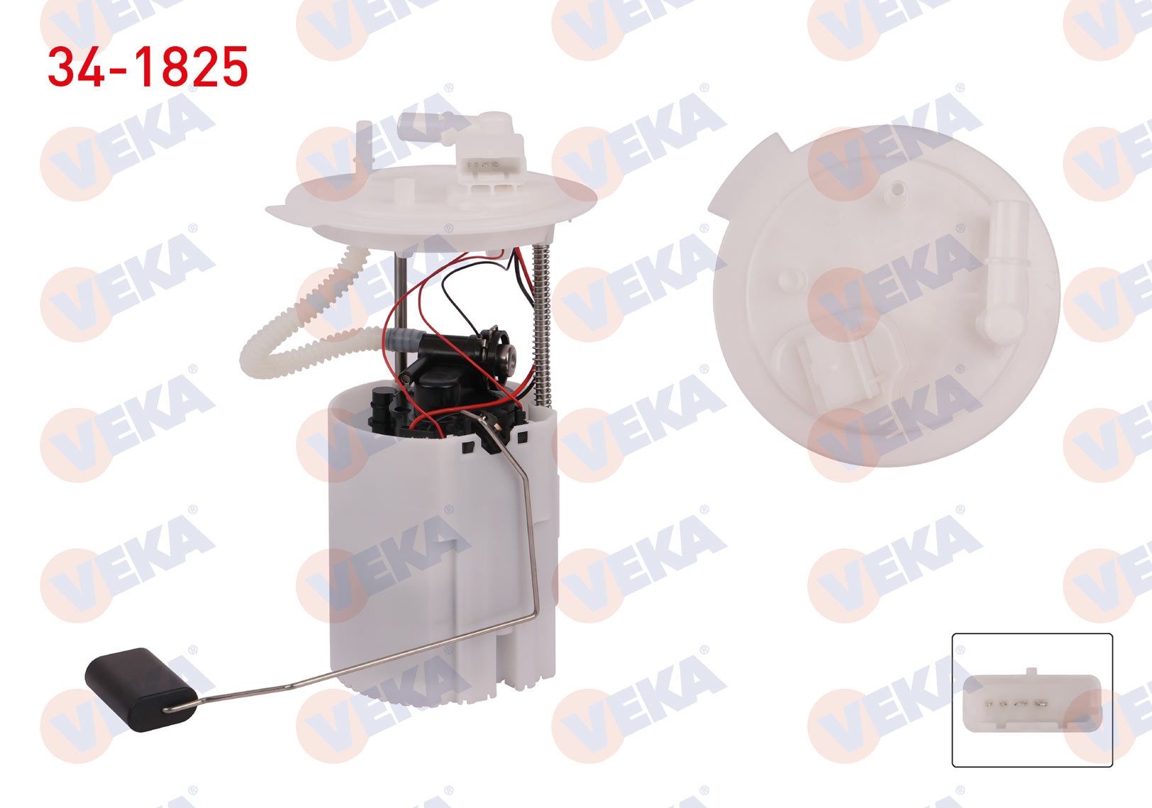 YAKIT DEPO SAMANDIRASI 3 BAR FIAT EGEA 1.4 - 1.6 2016   -  34-1825