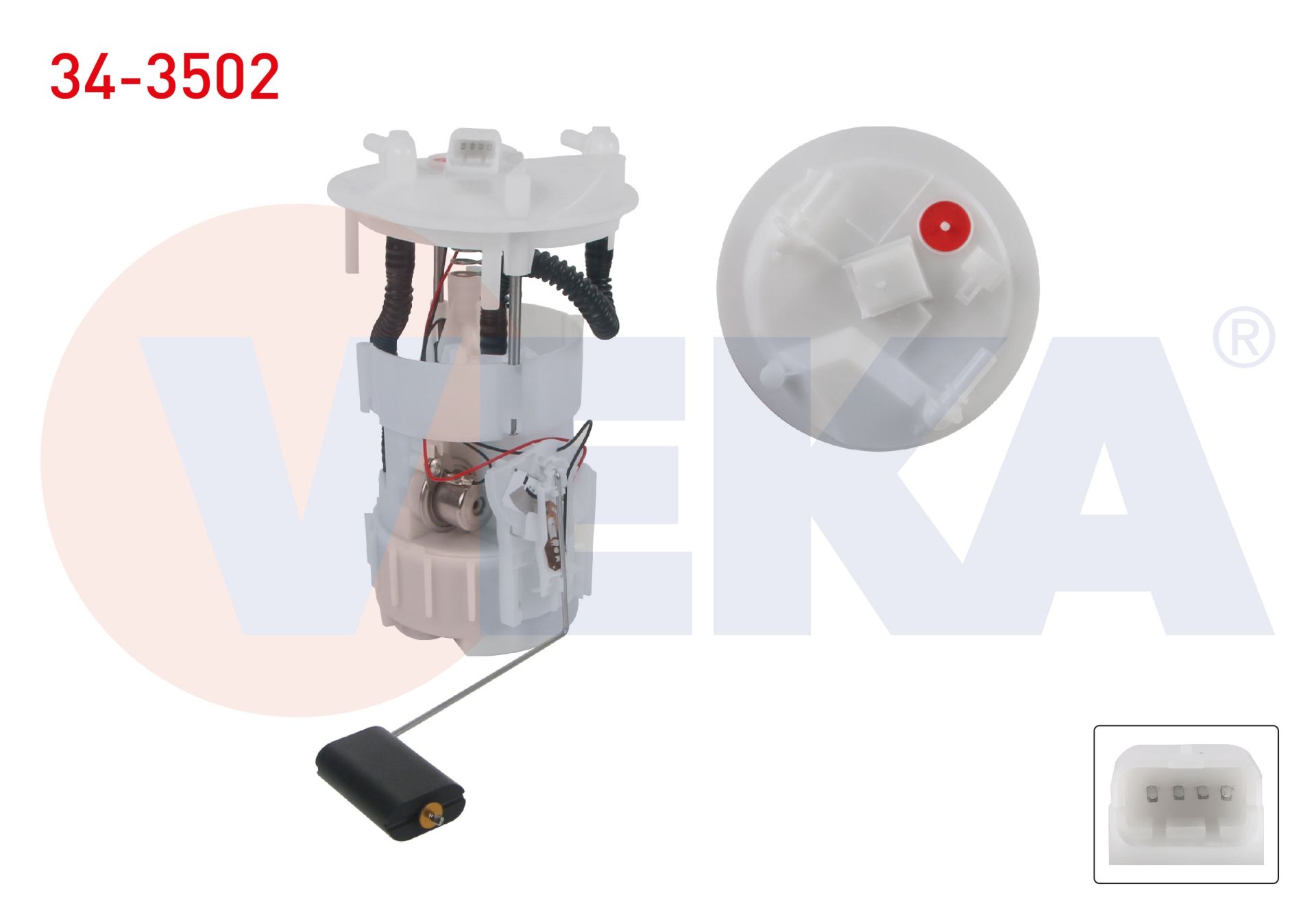 YAKIT DEPO SAMANDIRASI 3.5 BAR RENAULT MEGANE II (BM0/1,CM0/1) 1.6 16v 2002-2008 / MEGANE II (BM0/1,CM0/1) 1.4i 2002-2008 -  34-3502