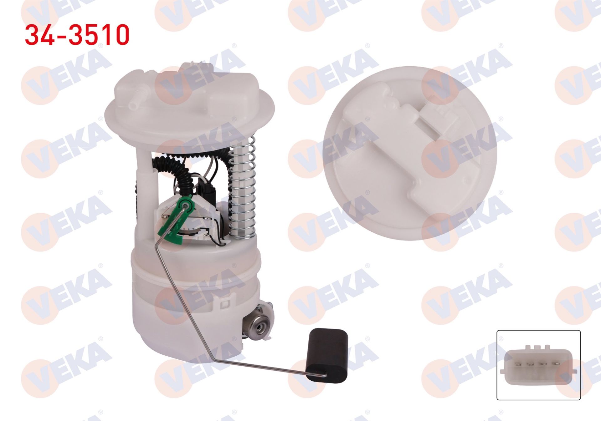 YAKIT DEPO SAMANDIRASI 3 BAR RENAULT CLIO III (BR0/1,CR0/1) 1.2i 16v 2005-2012 / CLIO III (BR0/1,CR0/1) 1.4i 16v 2005-2012 / CLIO III (BR0/1,CR0/1) 1.6i 16v 2005-2012 - 34-3510