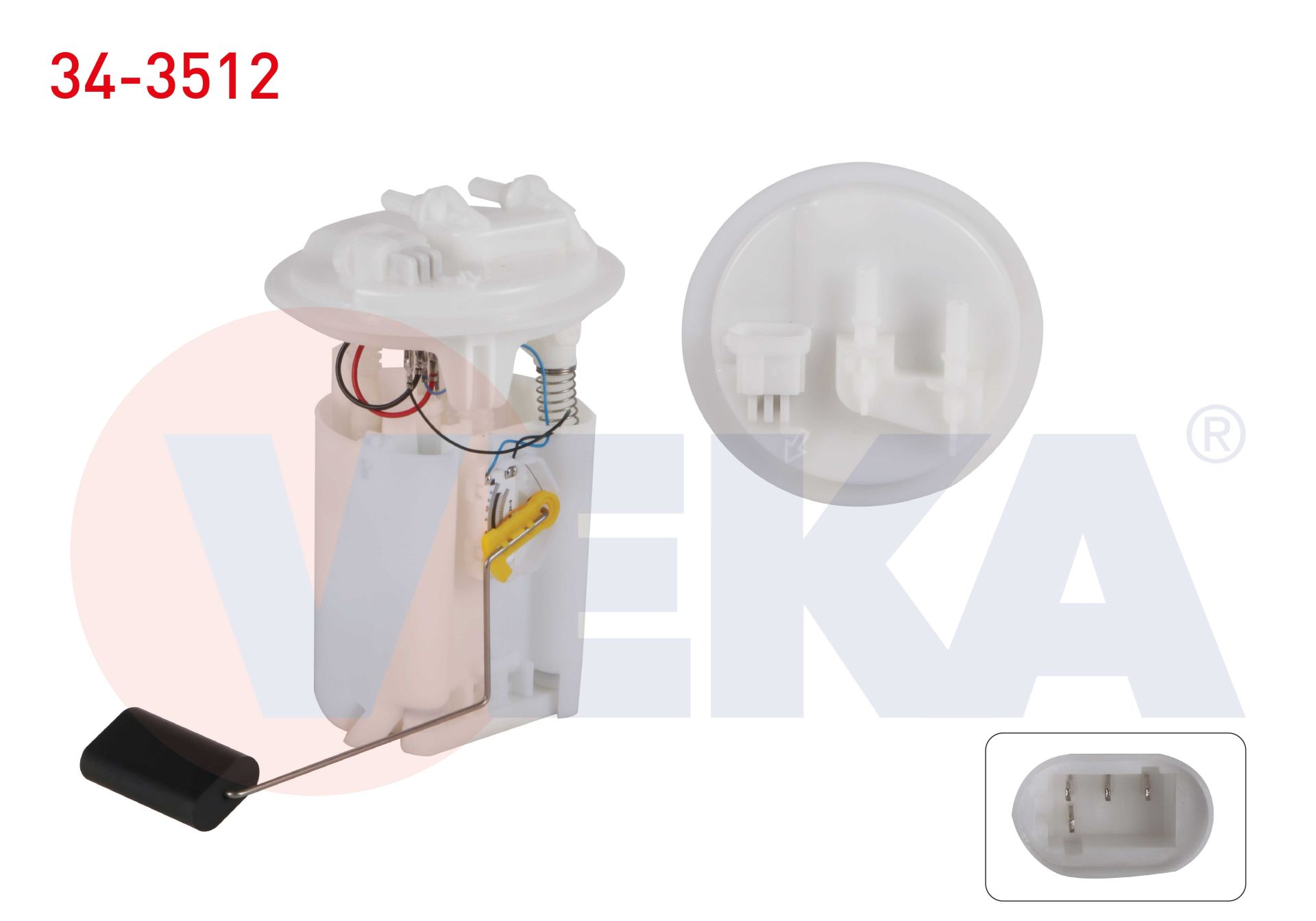 YAKIT DEPO SAMANDIRASI CIFT CIKISLI 3.5 BAR DACIA LOGAN (LS) 1.4 - 1.6 16v 2004-2012/ DUSTER 1.6 16v 2010-/ SANDERO 1.2 16v - 1.4i - 1.6i 2008-2013/ LOGAN MCV 1.6 2007-2013/ SOLENZA 1.4 2003-  -34-3512