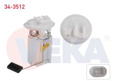 YAKIT DEPO SAMANDIRASI CIFT CIKISLI 3.5 BAR DACIA LOGAN (LS) 1.4 - 1.6 16v 2004-2012/ DUSTER 1.6 16v 2010-/ SANDERO 1.2 16v - 1.4i - 1.6i 2008-2013/ LOGAN MCV 1.6 2007-2013/ SOLENZA 1.4 2003-  -34-3512