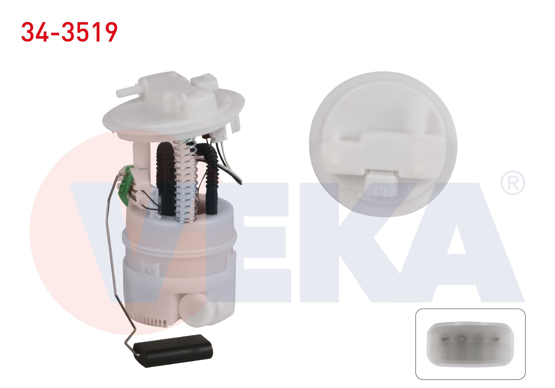 YAKIT DEPO SAMANDIRASI 3.5 BAR RENAULT CLIO III 1.2i 16v 2005-2012 / CLIO IV 1.2 16v 2012- - 34-3519