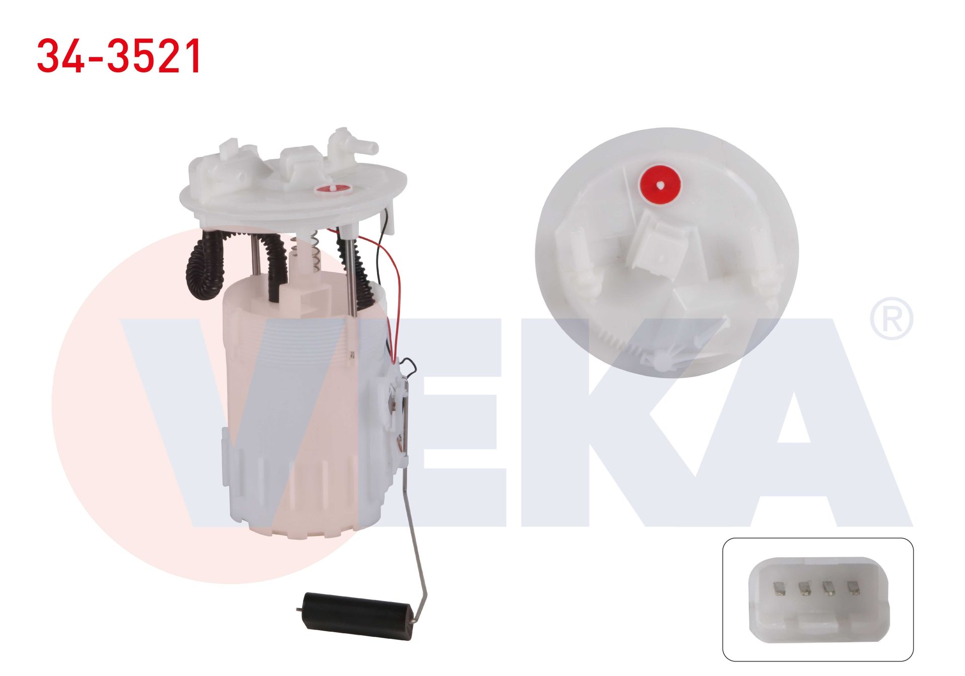 YAKIT DEPO SAMANDIRASI RENAULT KANGOO Express (FC0/1_) 1.5 DCI 2008- / KANGOO (KW0/1) 1.5 DCI 2008- - 34-3521