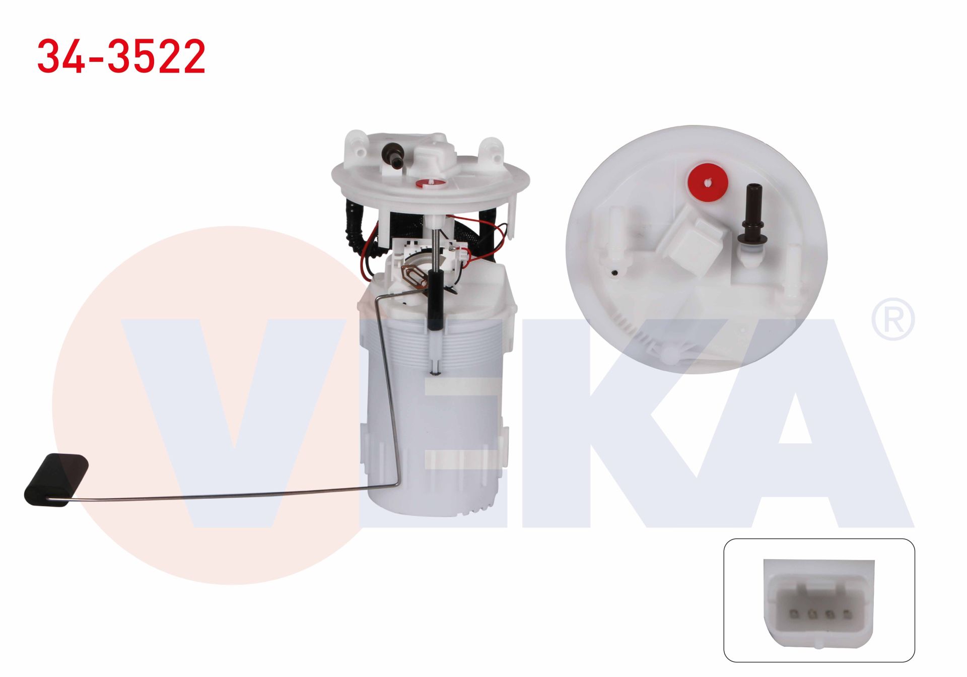 YAKIT DEPO SAMANDIRASI 3 BAR (MOTORLU) RENAULT MASTER III (FV) 2.3 DCI 2010-  - 34-3522