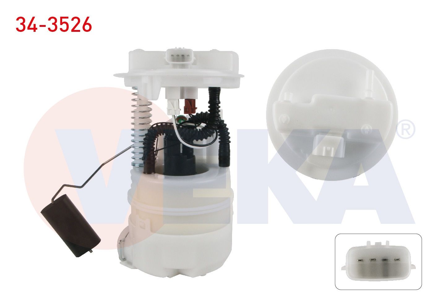 YAKIT DEPO SAMANDIRASI 4.5 BAR RENAULT CLIO IV 1.2 16v (H5F403) 2012-  - 34-3526