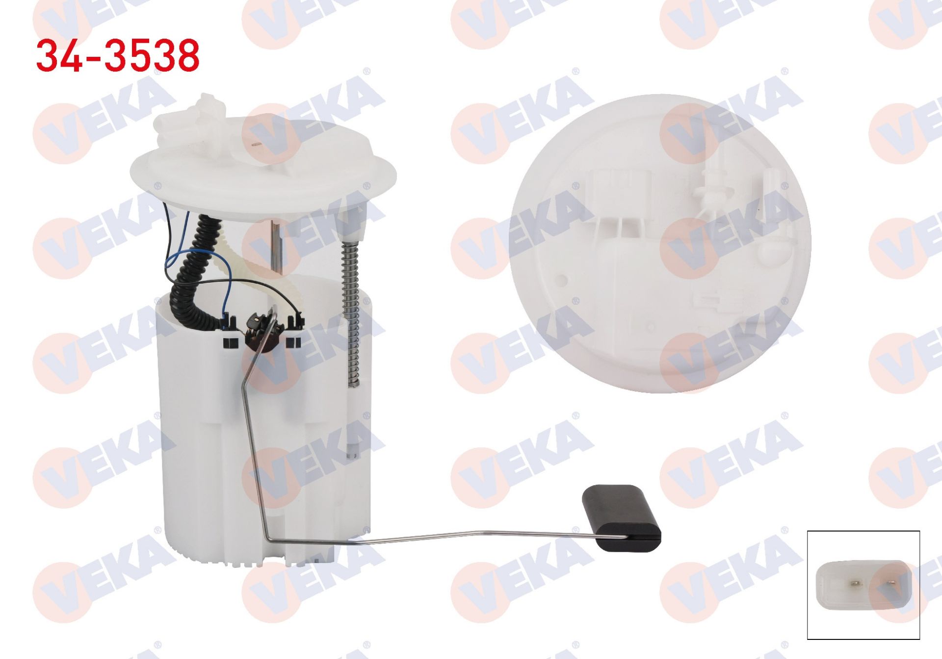 YAKIT DEPO SAMANDIRASI RENAULT FLUENCE 1.5 dCi 2010- / MEGANE III, SCENIC, GRAND SCENIC 1.5 dCi 2009-2016 / LAGUNA 1.5 dCi 2012-2015  - 34-3538