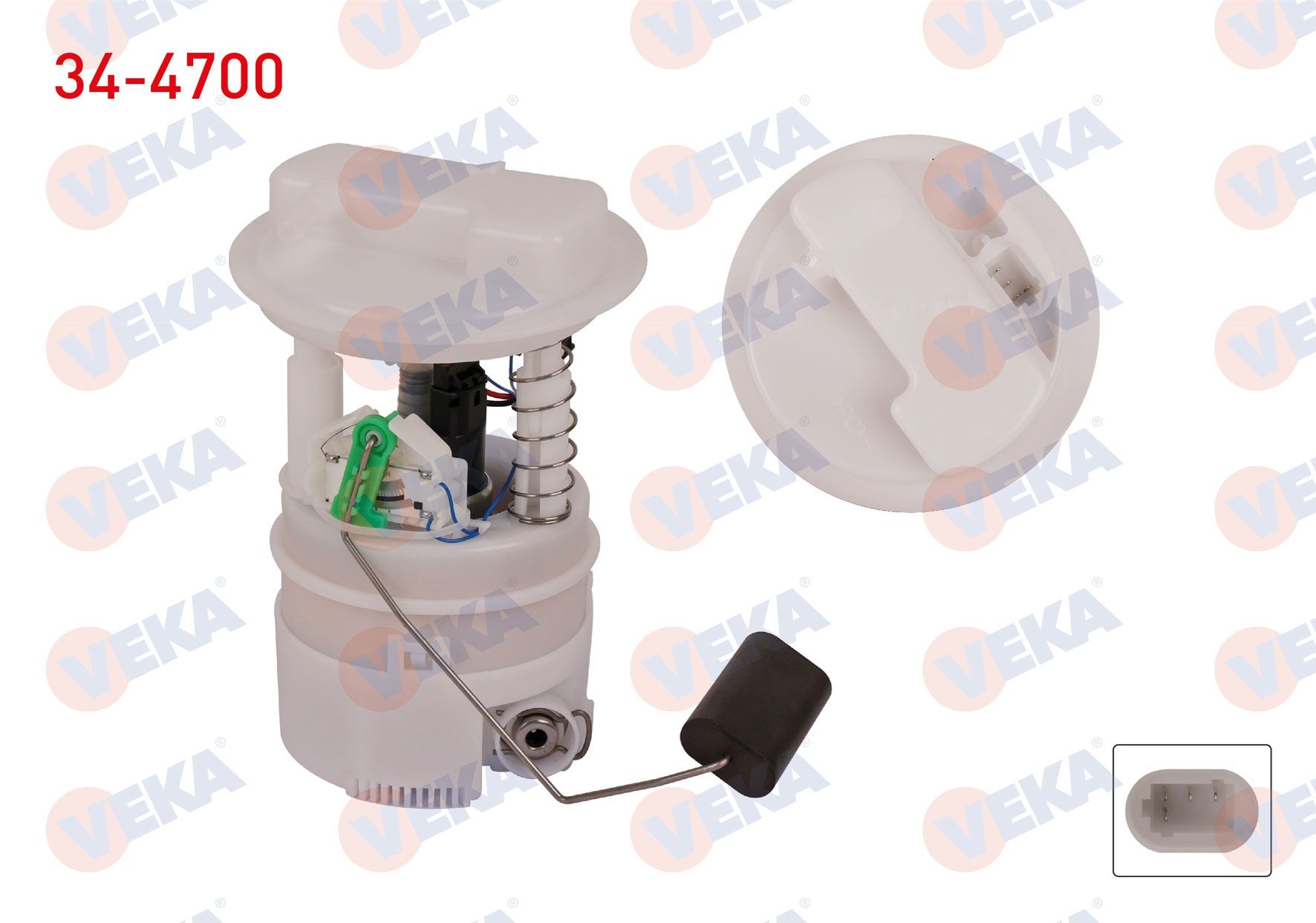 YAKIT DEPO SAMANDIRASI 3 BAR DACIA LOGAN (LS) 1.4 2004-2012/ 1.6 16v 2004-2012/ DUSTER 1.6 16v 2010-/ SANDERO 1.4i 2008-2013/ 1.6i 2008-2013/ 1.2 16v 2008-2013/ LOGAN MCV (KS) 1.6 2007-  - 34-4700