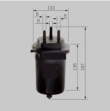 YAKIT FİLTRESİ MGN II 1.5 DCİ 100HP (06-11) - MAIS 7701063613