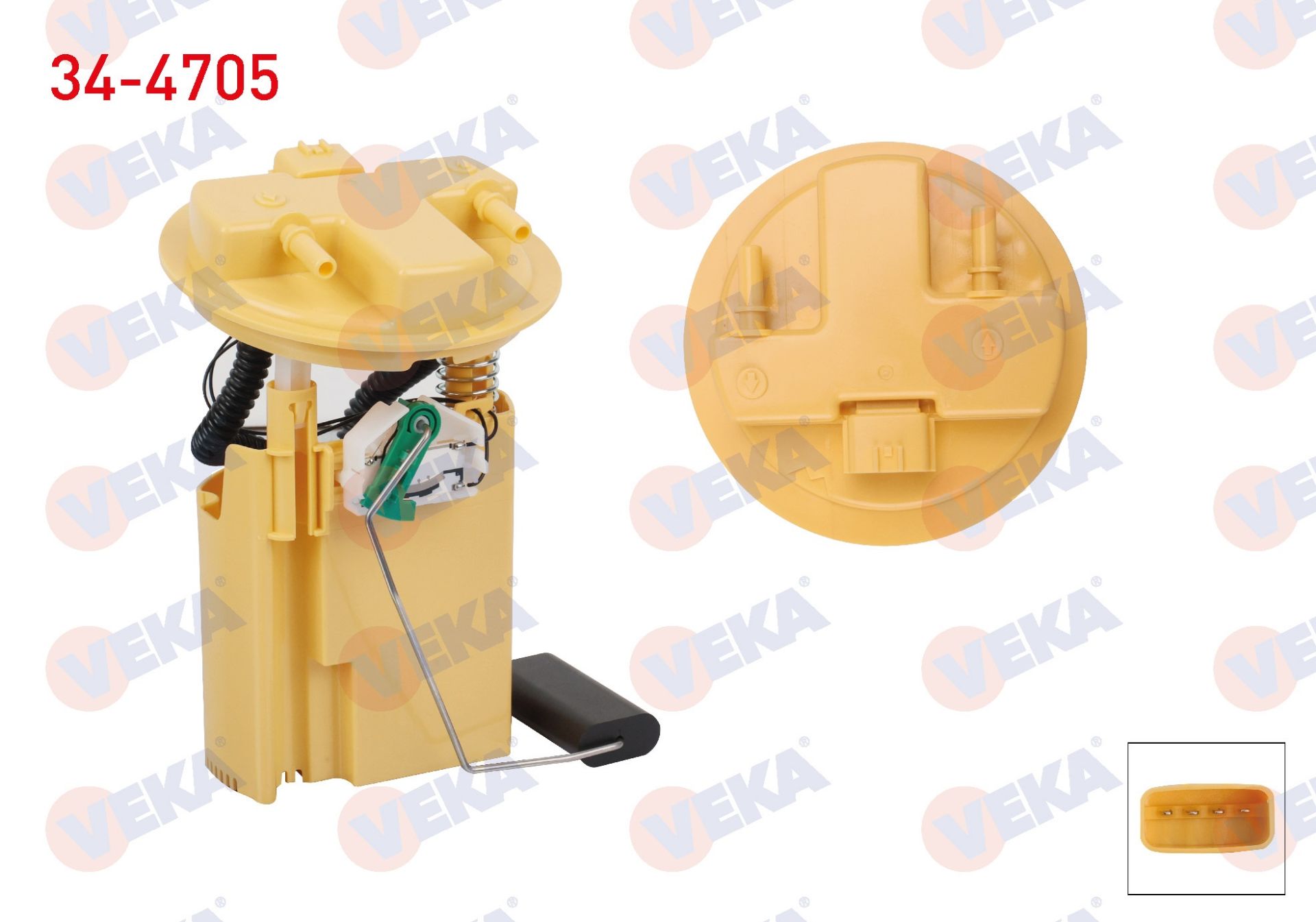 YAKIT DEPO SAMANDIRASI DACIA DUSTER 1.5 dCi 2010-2018 / LOGAN, SANDERO 1.5 dCi 2012-  - 34-4705